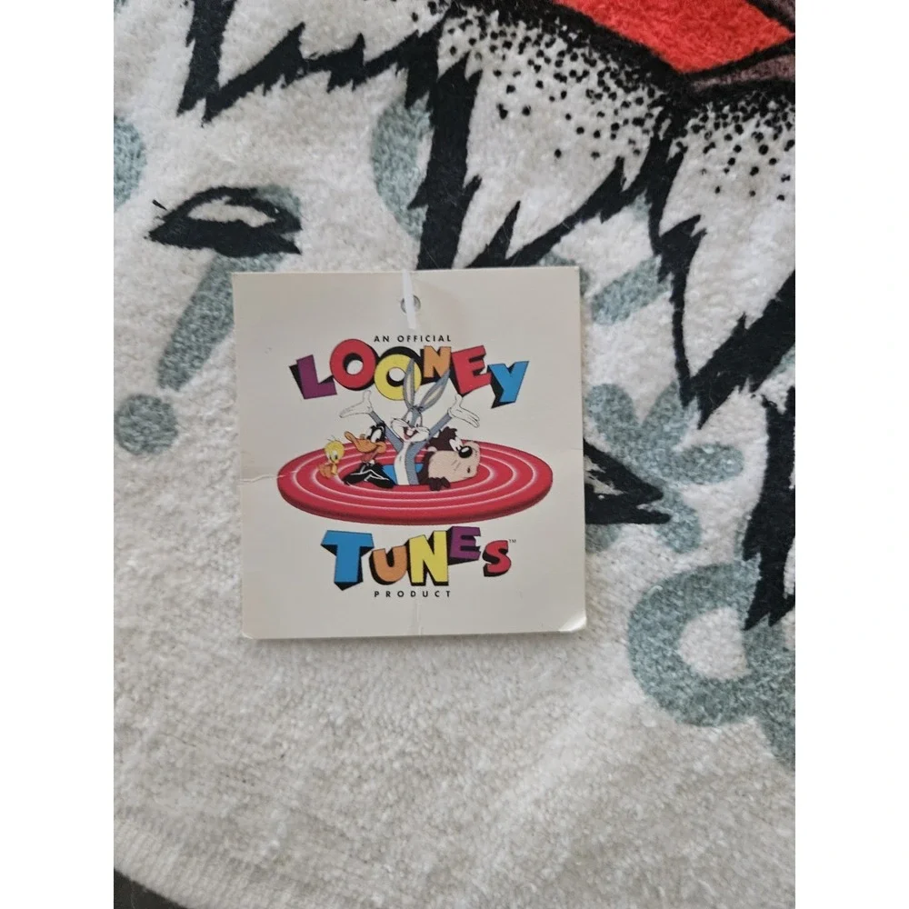 Vtg The Tub Club Looney Tunes Tazmanian Devil 2 Pc Bath Towel Set NWT